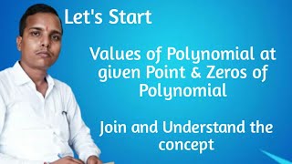 Values of Polynomial at a given Point and Zeros of Polynomial