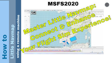 Master Little Navmap: Connect & Enhance Your Flight Sim Experience using a remote machine! ✈️🖥️