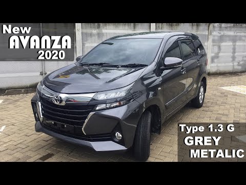 new-toyota-avanza-type-g-1.3-2020-facelift-grey-metalic