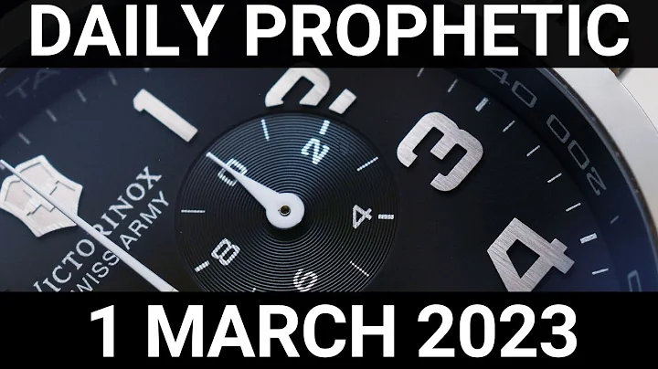 Daily Prophetic Word 1 March 2023 3 of 4