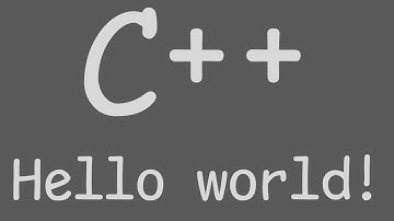 C++ 入門 Hello world