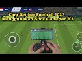 Football League 2023 Settings Using the Gamepad X3 Stick on Android
