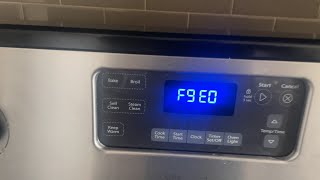 f9e0 error code whirlpool oven