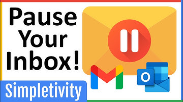 Email Relief: Pause Your Gmail or Outlook Inbox!