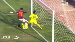 هدف الرائد الأول ضد نجران في الجولة 13 من دوري عبداللطيف جميل