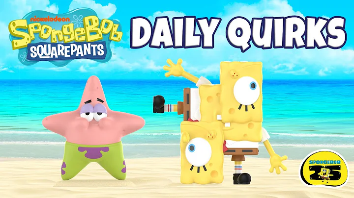 Must Have Spongebob 25th Anniversary Daily Quirks Figure Unboxing - Pop Mart