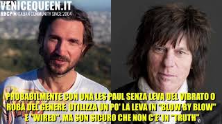 John Frusciante parla di Jeff Beck