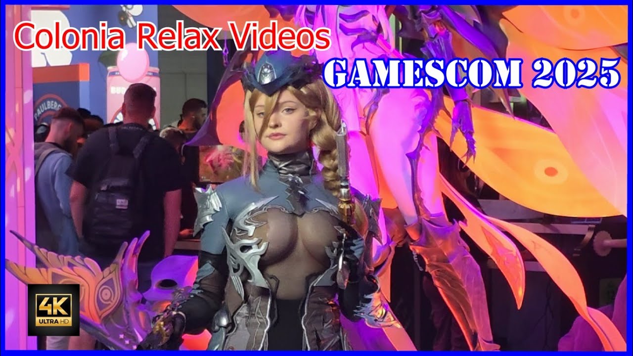 GAMESCOM 2025 Cologne Messe Großer Ansturm und langes Warten für die neusten 