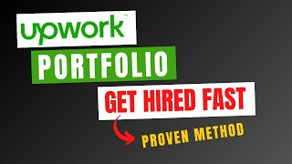 Upwork portfolio that get you hired