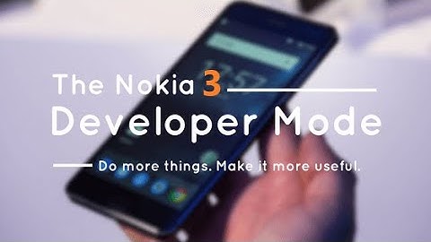 How To Enabled Developer Option in NOKIA 3 (TA-1032) ll Enable All NOKIA USB Debugging Mode