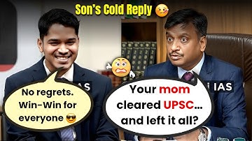She Cleared UPSC but Quit… Son’s Reply SHOCKED Everyone 😳 | UPSC Mock Interview Clip