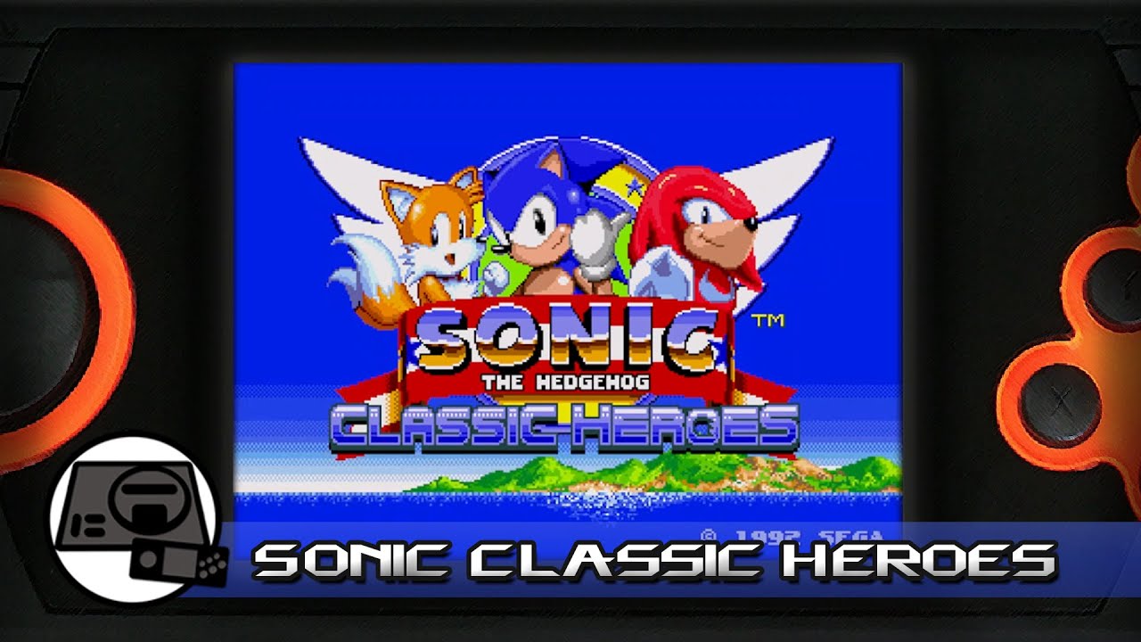 Hack~ Sonic the Hedgehog: Classic Heroes (Mega Drive