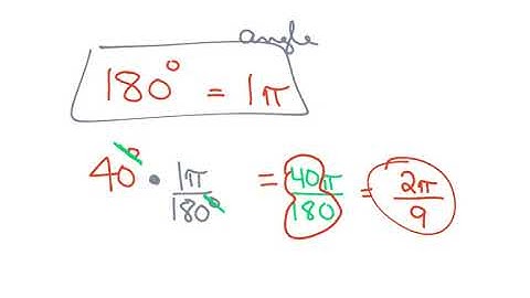 Algebra 2B: 9.2 - Angles and Radian Measure