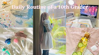 My Full Day Routine as a 10th Grader🌷| *Realistic* ✨| From Bangladesh 🇧🇩