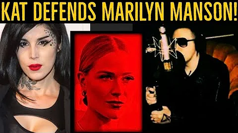 MARILYN MANSON DEFENDED BY KAT VON D! + When Will LA District Attorney Tell the Truth About Manson?!