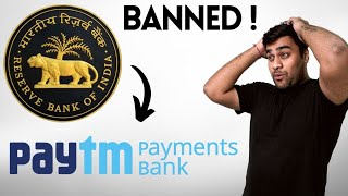 Paytm Banned By RBI  Full Details in Hindi