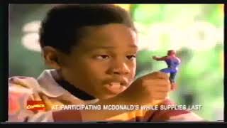 Spider-Man Happy Meal McDonalds commercial 1995
