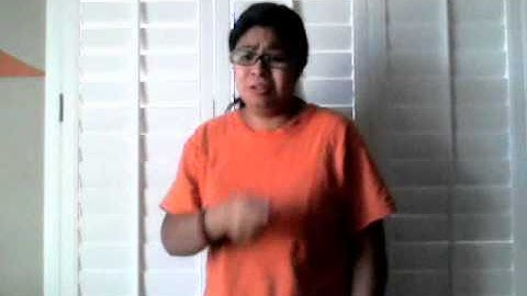 American Sign Language 201 (12761) Lesson 10: Chapter 20 Assignment