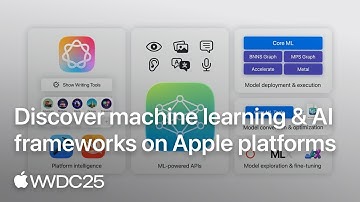 WWDC25: Discover machine learning & AI frameworks on Apple platforms | Apple