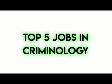 वीडियो: एक क्रिमिनोलॉजिस्ट एक साल में कितना कमा लेता है?