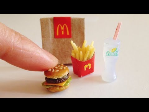 簡単 樹脂粘土でミニチュアフード マクドナルド Polymer Clay Tutorial Miniature Mcdonald S Food Youtube 簡単 樹脂粘土でミニチュアフード マクドナルド Polymer Clay Tutorial Miniature Mcdonald S Food Youtube