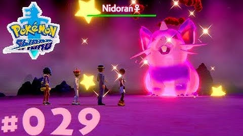 Pokemon Sword Shiny Dynamax ♀ Nidoran Raid & Catch