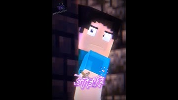 Steve vs Steve #krefix #avocadoanimation #minecraftanimation #vsedit #edit #minecraft