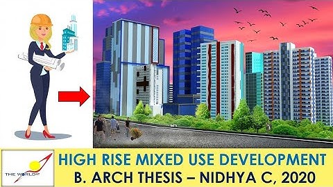 High Rise Mixed Use Development - Tentative Design walkthrough