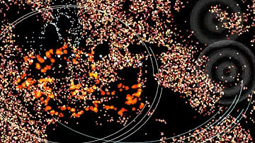 「ぼーっと見てられる動画」Processing OpenCV デジタルアート