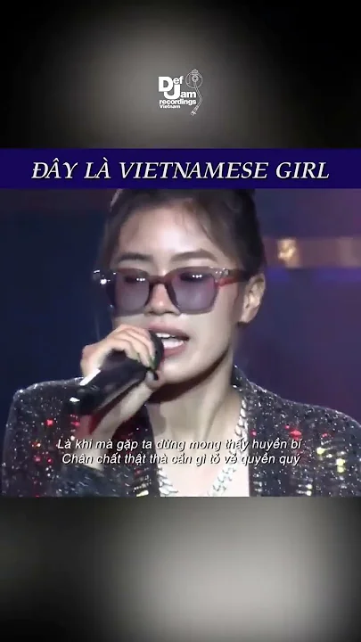 Vietnamese Girl này không dễ "đụng" đâu à! 😎#Phao #KOR #music #rap #defjamvn