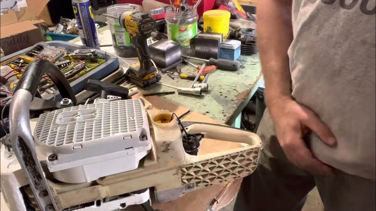 Stihl chainsaw fuel caps (flippy caps) replacement etc. YouTube