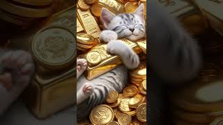 Love Money Cat #cat #lawofattraction #money