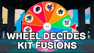 Letting a random wheel decide my kit fusion in Roblox Bedwars