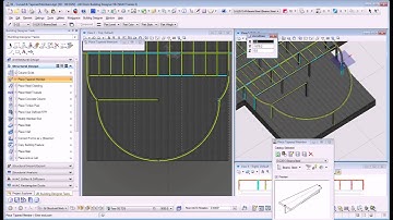AECOsim Building Designer   Structural Curved and tapered members