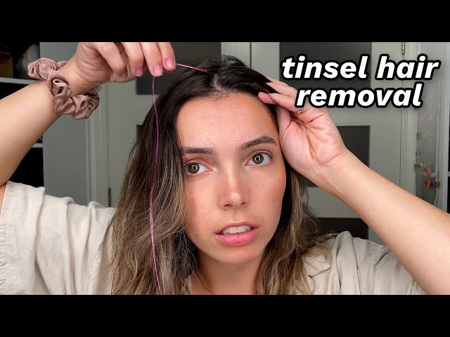 hair tinsel removing beads｜TikTok Search