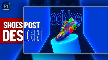 Eye-Catching Shoe Post Design in Photoshop – Social Media Ad Tutorial!
