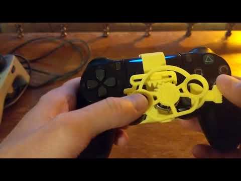 Review 3D Printed Racing Wheel Controller 