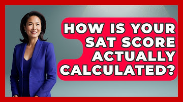 How Is Your SAT Score Actually Calculated? - Junior Year Jumpstart
