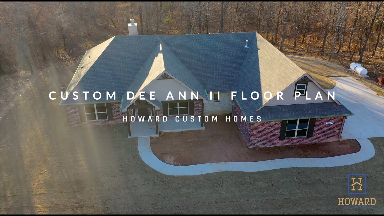 Custom Dee Ann II Floor Plan Catoosa, OK Real Estate YouTube