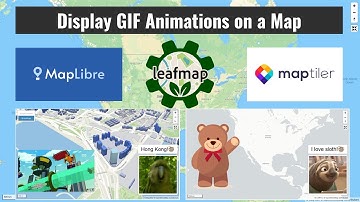 MapLibre Tutorial 10: Display GIF Animations on an Interactive Map