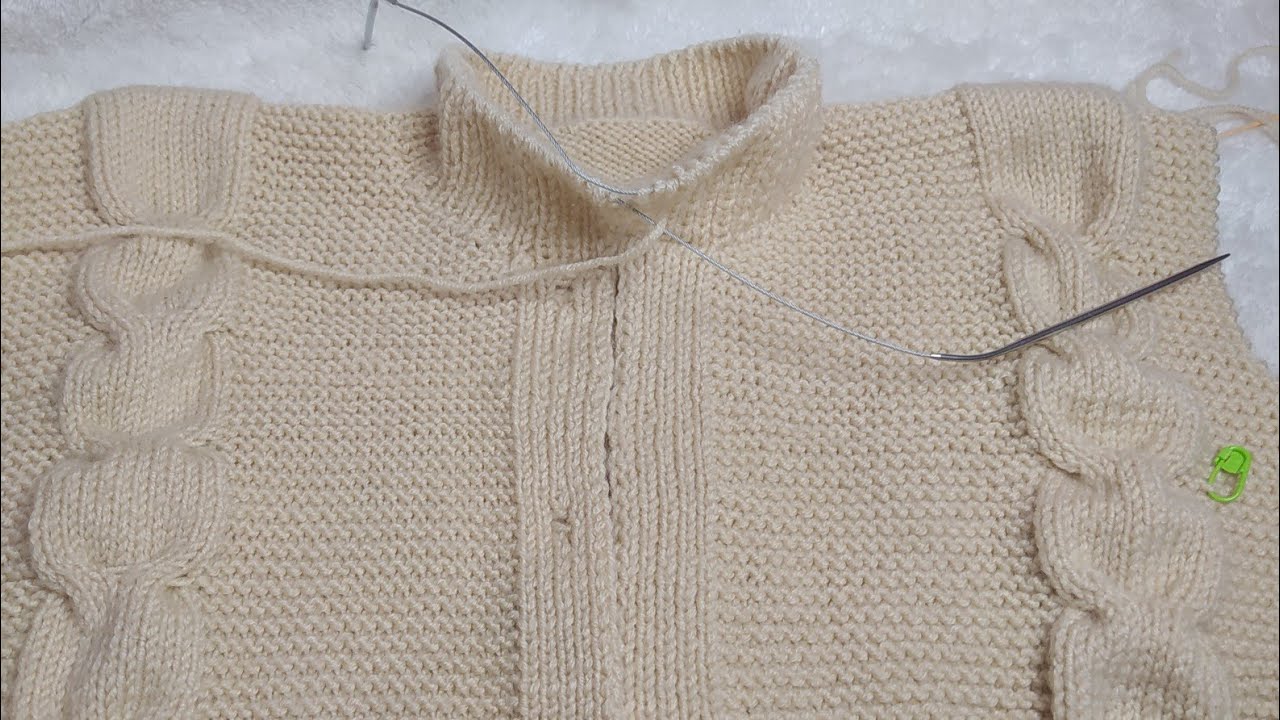 part 4 alize midi ipden en kolay  yetişkin hırka modelleri @arka kol kesim @ crochet sweater