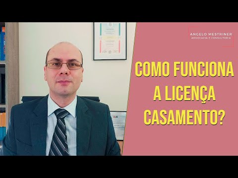 COMO FUNCIONA A LICENÇA-CASAMENTO?