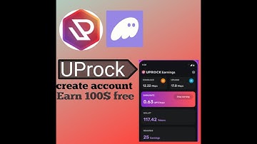 HOW TO WORK ON UPROCK || HOW TO CREATE ACCOUNT IN UPROCK