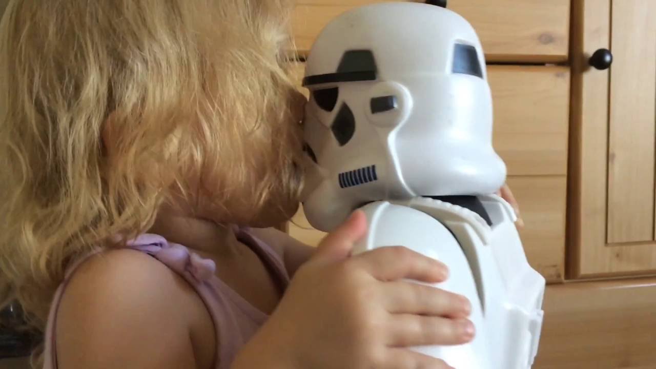 Cute baby kisses storm trooper camera iphone 8 plus apk