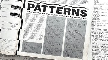 Patterns (type-In) | ZX Spectrum 128k +3  | 
