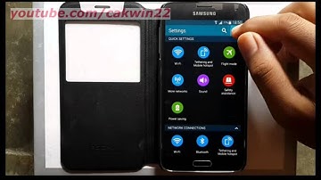 Samsung Galaxy S5 : How change view setting menu (Android Phone)