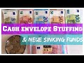 AUGUST 💌 Cash Envelope Stuffing + Neue Sinking Funds - Finanzen organisieren im Filofax