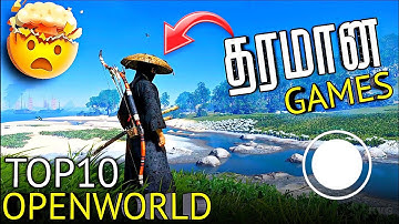 10 Best Openworld Games For Mobile 2025 (தமிழ்)