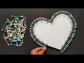2 Unique Wall Hanging Craft Using Waste material | Home Decoration Ideas