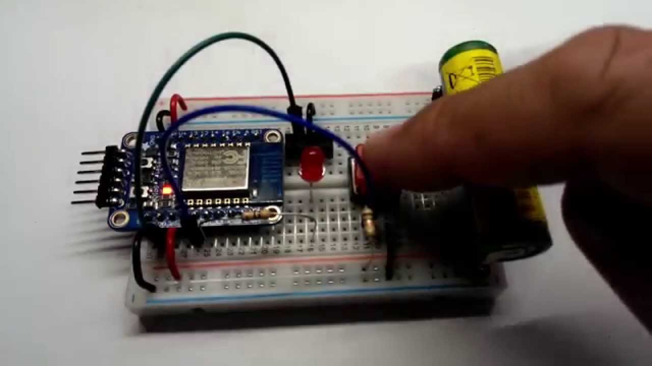 ESP8266 to IFTTT Demo Video YouTube